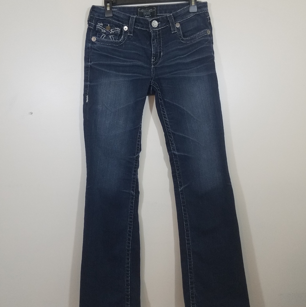 Big Star Miki Dark Wash Jean's 27 Short